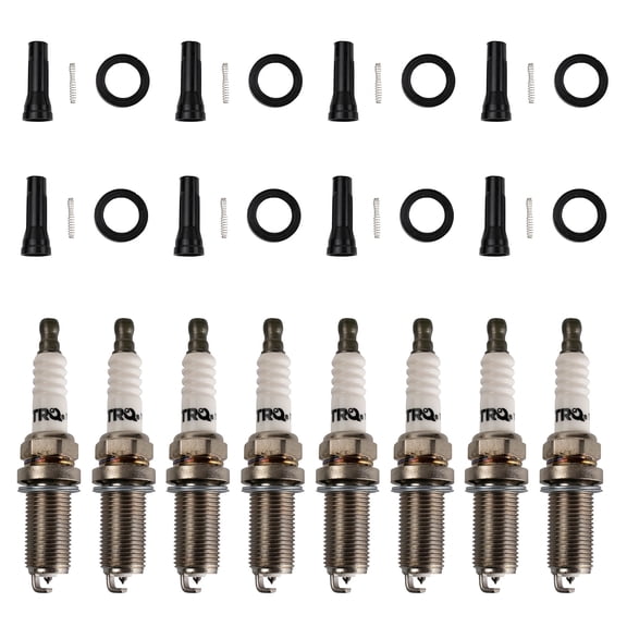 TRQ Ignition Coil Boots & Iridium Spark Plug Kit Set for Lexus Toyota V8 New ICA30084 Fits select: 2007-2019 TOYOTA TUNDRA, 2008-2019 TOYOTA SEQUOIA