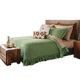 thumbnail image 1 of Colcha Neo Olivo Verde Matrimonial Poliester Comodo Concord, 1 of 3