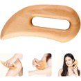 thumbnail image 3 of Gua Sha Masajeador Práctico Tablero Sha de Afeitar Herramienta de Masaje Corporal Masajeador de Drenaje Linfático de Madera Paleta de Raspado Gua Sha Manual Alivio del Dolor Muscular para To, 3 of 4