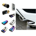thumbnail image 4 of Youkk Stainless Steel Car Exhaust Pipe Portable Modified Stylish Fashionable Replacement Universal Automotive Tail Straight Colorful, 4 of 6