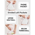 thumbnail image 4 of Weardear 18" High Waisted Skirts for Women Pleated Athletic Skorts with 4 Pockets Inner Drawstring Golf Skirts for Tennis Workout, 4 of 6