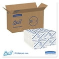 thumbnail image 3 of Scott 01980 SCOTTFOLD Paper Towels, 9 2/5 x 12 2/5, White, 175 Towels/Pack, 25 Packs/Carton, 3 of 9