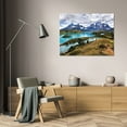 thumbnail image 3 of Larry Malvin 24x17 Gallery Wrapped Canvas Wall Art Titled - View from Explora Hotel, 3 of 4