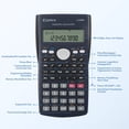 thumbnail image 6 of Comix fx‑82MS Scientific Calculator,2-Line Display,240 Functions, Solar/Battery Powered,with Protective Case,for Exams Math Science Engineering Use,Blue, 6 of 6