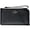 Black, variant on Women's Lucy Bicolor Medium L Zip Wristlet (Platinum Grey Multi)