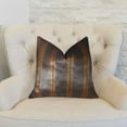 thumbnail image 2 of Plutus PBRAZ474-2030-DP Lavish Brown Mink Light & Dark Brown Handmade Luxury Pillow, 20 x 30 in. Queen, 2 of 3