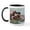 White/Black Inside, variant on CafePress - Helaine's Hippo Mug - 11 oz Ceramic Mug - Novelty Coffee Tea Cup