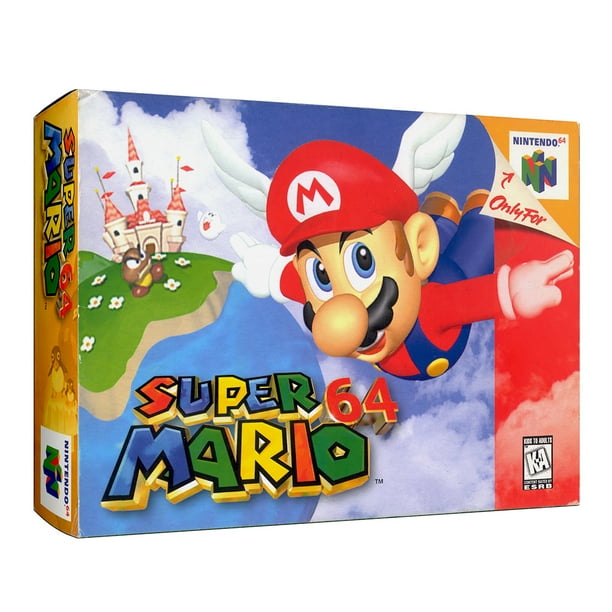 Super Mario 64 Físico En Caja Con Manual Nintendo 64