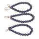 thumbnail image 2 of Pulsera De Perlas, Cadena De Caja De Teléfono Móvil Con Hebilla De Metal Brillante Redonda Para Llavero Para Bolsa Para Teléfono Móvil Cergrey Azul negro, 2 of 8