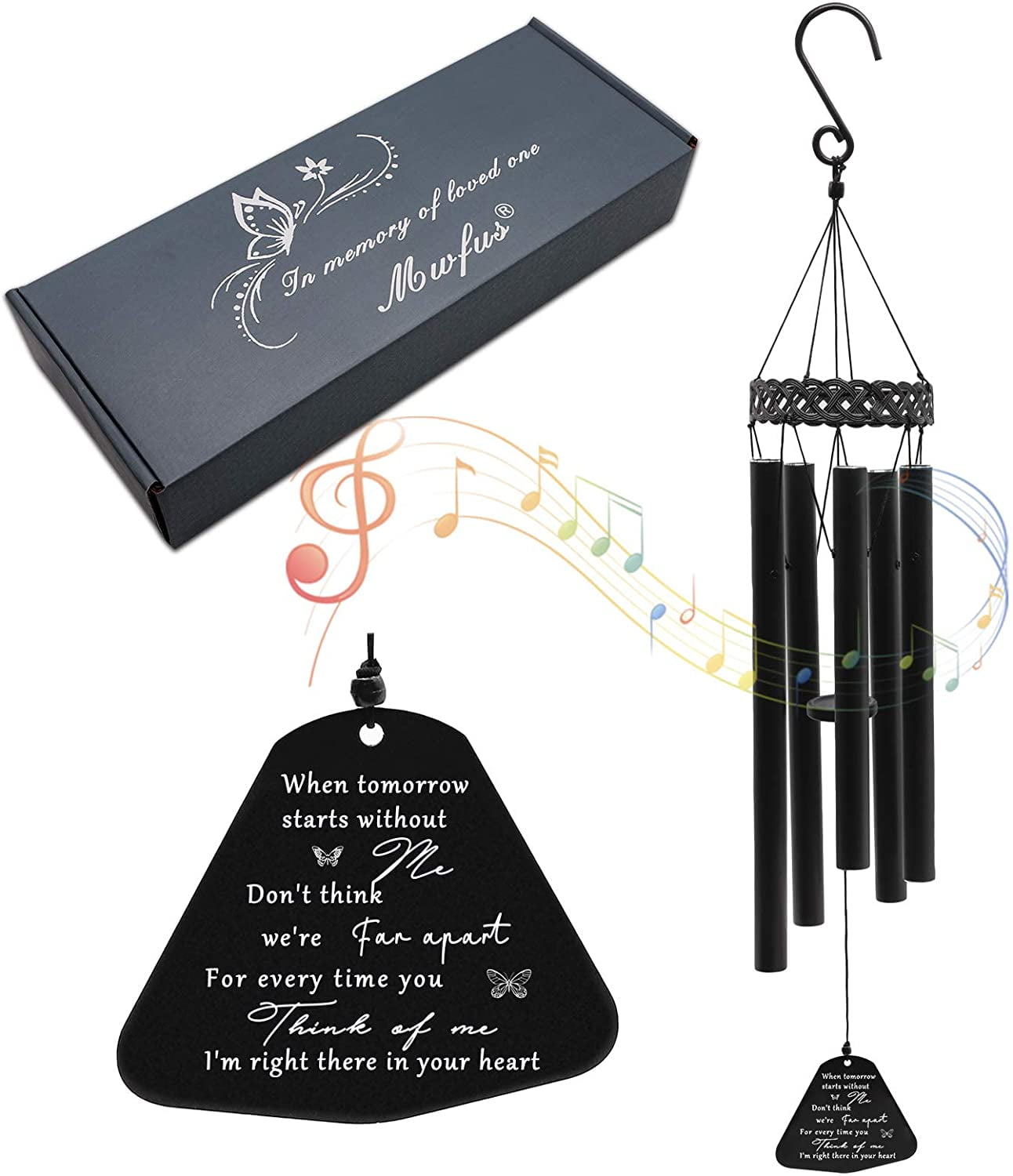 Memorial Wind Chimes for Loss of a Loved One Prime