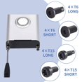 thumbnail image 4 of Tornillos para timbre, tornillos de seguridad de repuesto compatibles con Video Doorbell 2 y Pro, Video Doorbell, Video Doorbell 3 y Pro (4 juegos/16 piezas) - Material de acero inoxidable, 4 of 5