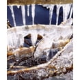 thumbnail image 2 of Talbot Frank, Christopher 15x17 Gold Ornate Wood Framed with Double Matting Museum Art Print Titled - California, Sierra Nevada, Icicles in the Sierra, 2 of 4