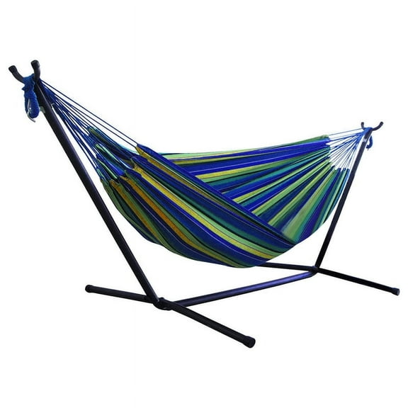 Portable Outdoor Canvas Hammock for Yard Garden Camping Sleep Swing Hanging Bed