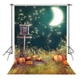 thumbnail image 1 of Telón de Fondo ABPHQTO Tema de Halloween 150x220cm Calabaza Bajo la Luz de la Luna, 1 of 2