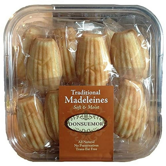Donsuemor Traditional Madeleines - 28 Individually Wrapped, 1.75 Pound (Pack Of 1)