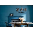 thumbnail image 6 of 52509BK Kichler Lighting Adeena - 8 Light Chandelier In Traditional Style-24.5 Inches Tall and 36.5 Inches Wide-Black Finish    -Traditional, 6 of 9