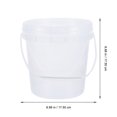 thumbnail image 2 of WHAMVOX Food Storage Containers for Freezer Construction 3Pcs 7.5X7.5X6.5in, 2 of 8
