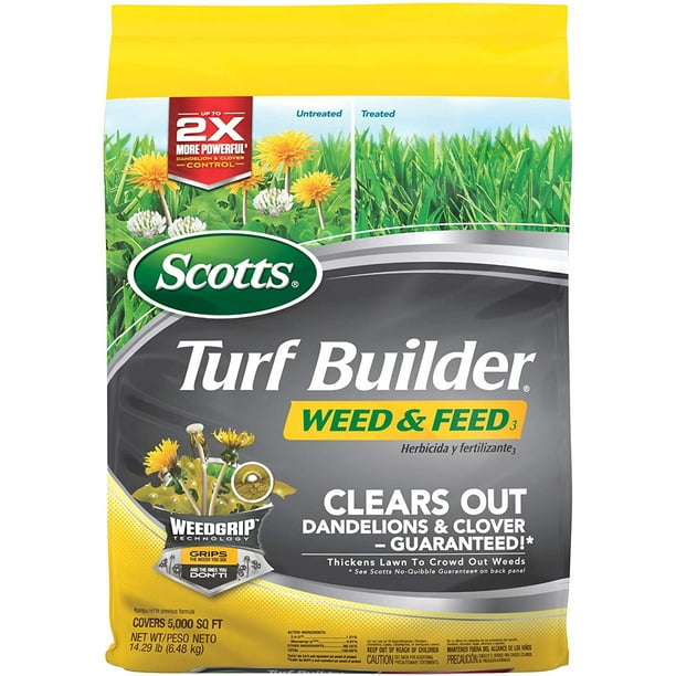 Scotts Turf Builder Weed and Feed 3, 5,000 Sq. Ft.