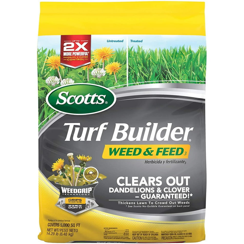 Scotts Turf Builder Weed and Feed 3, 5,000 Sq. Ft 
