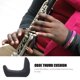 thumbnail image 3 of FENGGUIQU 1Ud Ergonómica Para De Oboe En Caucho Antideslizante Negro, 3 of 8