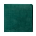 thumbnail image 3 of Mantel cuadrado de poliéster lavable de 85 x 85 cm para mesa de juego o cena. Verde oscuro, 3 of 9