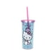 thumbnail image 1 of Vaso Sanrio Hello Kitty Stacked Donuts Carnival de 600 ml con pajita, 1 of 7