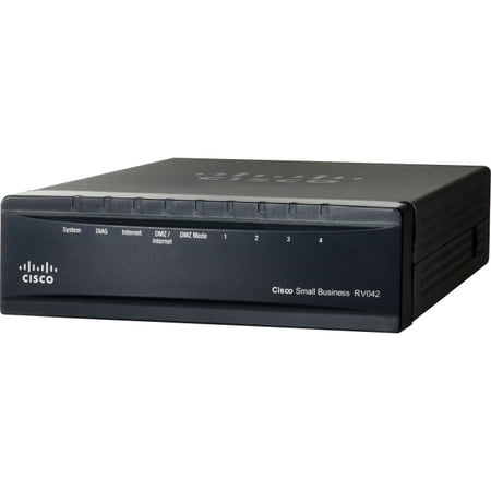 Cisco 1841 Vpn - Cisco RV042 Dual WAN VPN Router - 6 Ports - SlotsGigabit Ethernet - Desktop