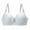 White, variant on GEWSEY Women's Push Up Lace Bra Comfortable Padded Underwire Bra Plus Size Full Coverage Daily Bras Support Bralette (Purple, 30D)