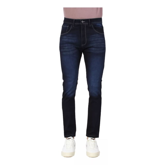 Pantalón Semiskinny De Mezclilla Strech Jeans Hombre Js-ravv