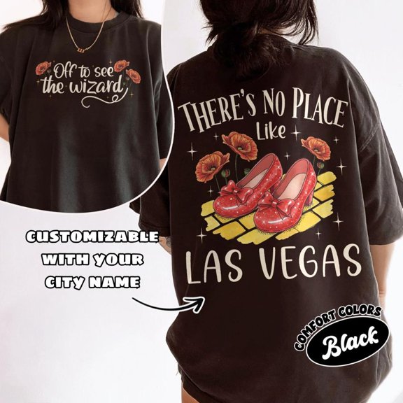 Off To See The Wizard Shirt No Place Like Las Vegas Shirt Wizard Fan Shirt Gift Yellow Bri