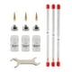 thumbnail image 1 of 11x Kits de boquillas de aerógrafo Accesorios de rociador de aerógrafo Profesional para piezas de repuesto, 1 of 9