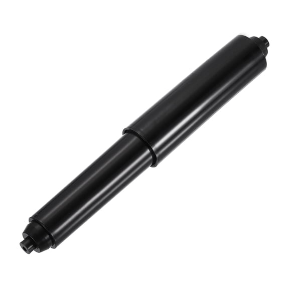 Toilet Paper Holder, 4-3/4"-6-1/8" PP Plastic Spring-Loaded Rod, Black