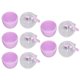 thumbnail image 1 of 5Pcs Makeup Sponge Holder Purple Cartoon Mouse Transparent Smoothing Beauty Sponge Case for Storage Travel, 1 of 5