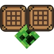 Unique Dinner Plates Napkins Minecraft Party Supply Set, 16 Serving
