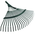 thumbnail image 2 of Rake 22 Tooth Rake Wooden Handle Dead Leaf Rake Wire Rake Garden Rake Garden Tool Other Cleaning Supplies Green, 2 of 8