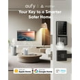 thumbnail image 2 of eufy Serrure Intelligente C34 Entrée Sans Clé Serrure de Porte avec Apple Home Ecosystem Wi-Fi Intégré Pêne Dormant Supporte Apple Home Alexa Google Home SmartThings Serrure Automatique 8 Piles AA Incluses, 2 of 5