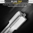 thumbnail image 3 of Uxcell Hand Plug Tap M27 x 1.5 H2 Thread Plug Style Screw Tapping Threading Tool, 3 of 6