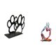 thumbnail image 5 of Servilletero de hierro multiusos, porta billetes, decoración para el hogar con forma de de perro, organizador elegante, dispensador de pañuelos, 5 of 8