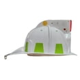 thumbnail image 4 of Casco blanco Costume Aeromax Fire Fighter con luces y sirena, 4 of 7