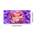 thumbnail image 6 of Heart Balloon Decoration Happy Mother's Day Celebration Banner Decorative Design Love Theme Party Decoration for Family Gathering Home Decor Special Event, 6 of 9