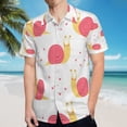 thumbnail image 5 of High Quality Hawaiian Shirts for Men Short Sleeve Aloha Beach Shirt Floral Summer Casual Button Down Shirts Blouses 2758R9, 5 of 7
