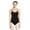 Black, variant on Capezio V-Neck Camisole Leotard