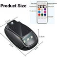 thumbnail image 2 of 2026 New Solar Car Roof RGB Strobe Light with Remote Control, Waterproof Anti-Collision Led Emergency Warning Lights,8 Colors Smart Sensing Marker Light for Car Night Driving (4 Pcs), 2 of 8