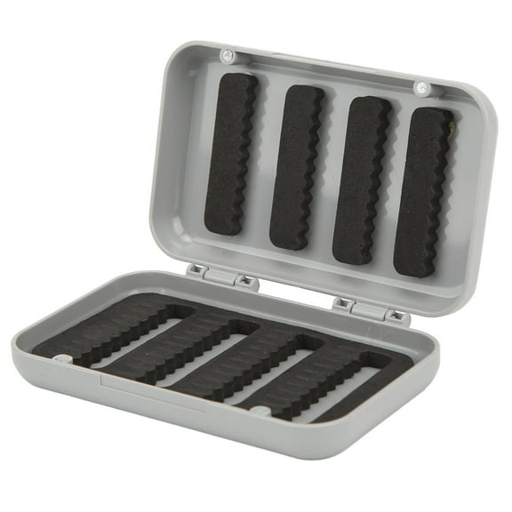 Fly Fishing Lure Box, White Double Sided Fly Box Enough Space Multipurpose For River
