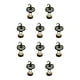 thumbnail image 2 of Wosthever Candelabros de sombra a prueba de agua para decoración de candelabro de escena de Halloween espeluznante divertido funcional D D 10piezas, 2 of 6