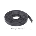 thumbnail image 4 of Shisuyan Closed Synchronous Belt Black 2Set 39.30X0.24X0.08in, 4 of 8