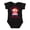 AB-Black, variant on Fire Truck 1st Birthday Boy Boys Baby Bodysuit