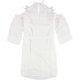 thumbnail image 2 of Vestido con hombros descubiertos bar III Apliques de encaje para mujer Blanco Extra Pequeño, 2 of 2