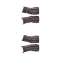 thumbnail image 3 of ZLight 1 Pair Fingerless Mittens Fashionable Simple Knitting Craft Clothes Accessory for Decoration Keeping-warm Wear Dark grey 2Set, 3 of 6