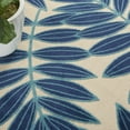 thumbnail image 3 of Nourison Aloha Indoor/Outdoor Navy 7'10" x ROUND Area Rug, (8 Round), 3 of 9